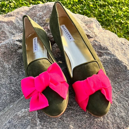 Hannah - Tannengrün Pink - Balletta
